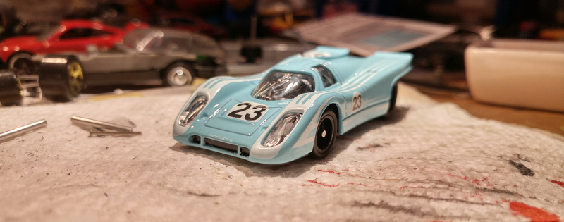 Illustration for article titled Blue Salzburg Porsche 917